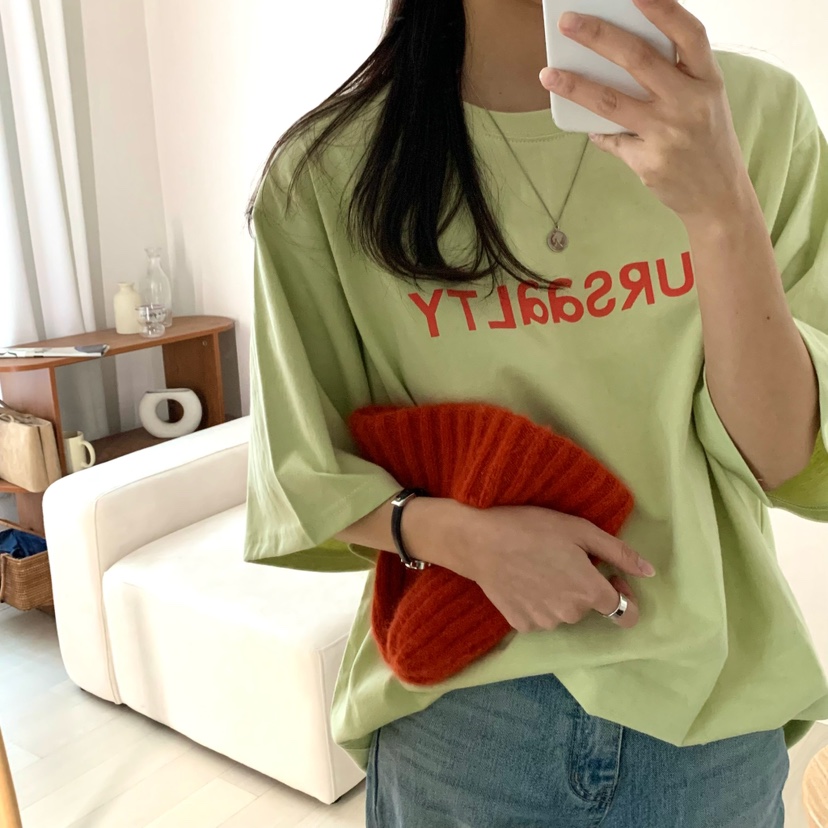 HELLO JINI東大門代購女裝新款職業人氣真品熱賣25春夏T恤HELLO JINIT恤