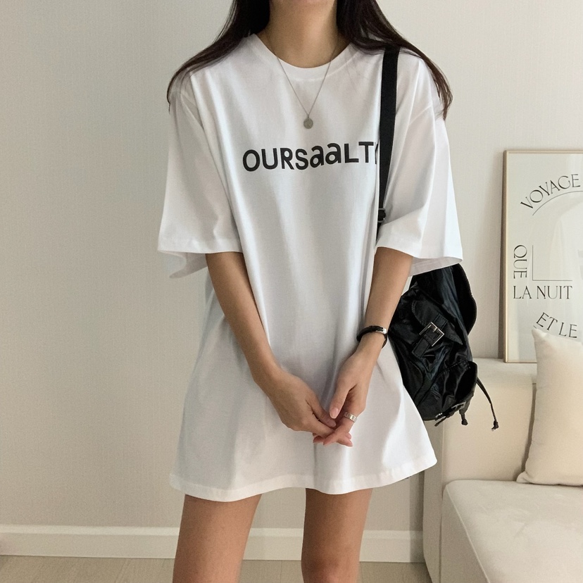 HELLO JINI東大門代購女裝新款職業人氣真品熱賣25春夏T恤HELLO JINIT恤圖色2