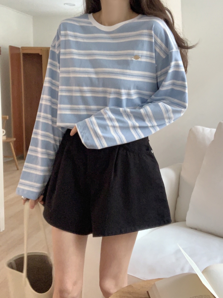 FORMSTUDIO韓國直郵女裝新品人氣職業熱賣休閑時尚短褲喇叭FORMSTUDIO短褲
