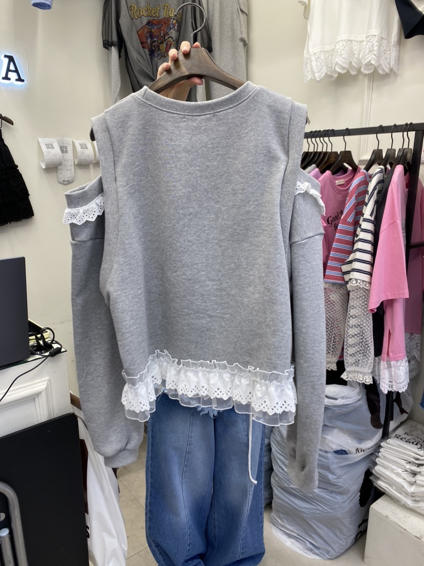BORA BORA東大門實拍女裝新品休閑時尚25春夏熱賣推薦衛衣BORA BORA衛衣