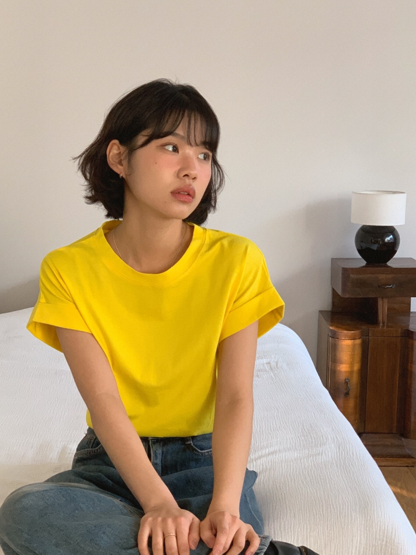 SLAT韓國代購女士新品25春夏熱賣推薦真品人氣職業休閑時尚T恤SLATT恤