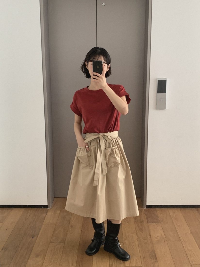SLAT韓國代購女士新品25春夏熱賣推薦真品人氣職業休閑時尚T恤SLATT恤