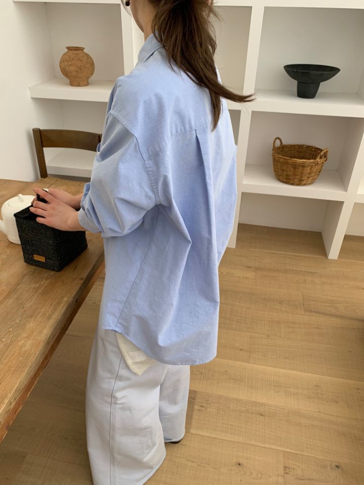 MARE韓國直郵女士新品時尚職業25春夏推薦人氣真品襯衫蕾絲衫MARE襯衫/蕾絲衫