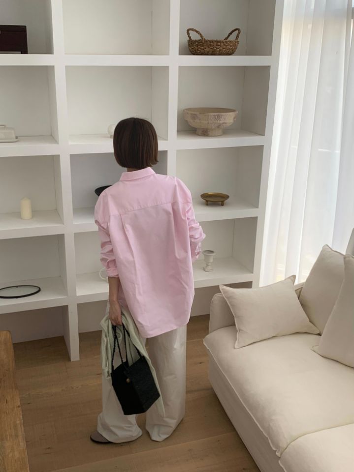 MARE韓國直郵女士新品時尚職業25春夏推薦人氣真品襯衫蕾絲衫MARE襯衫/蕾絲衫