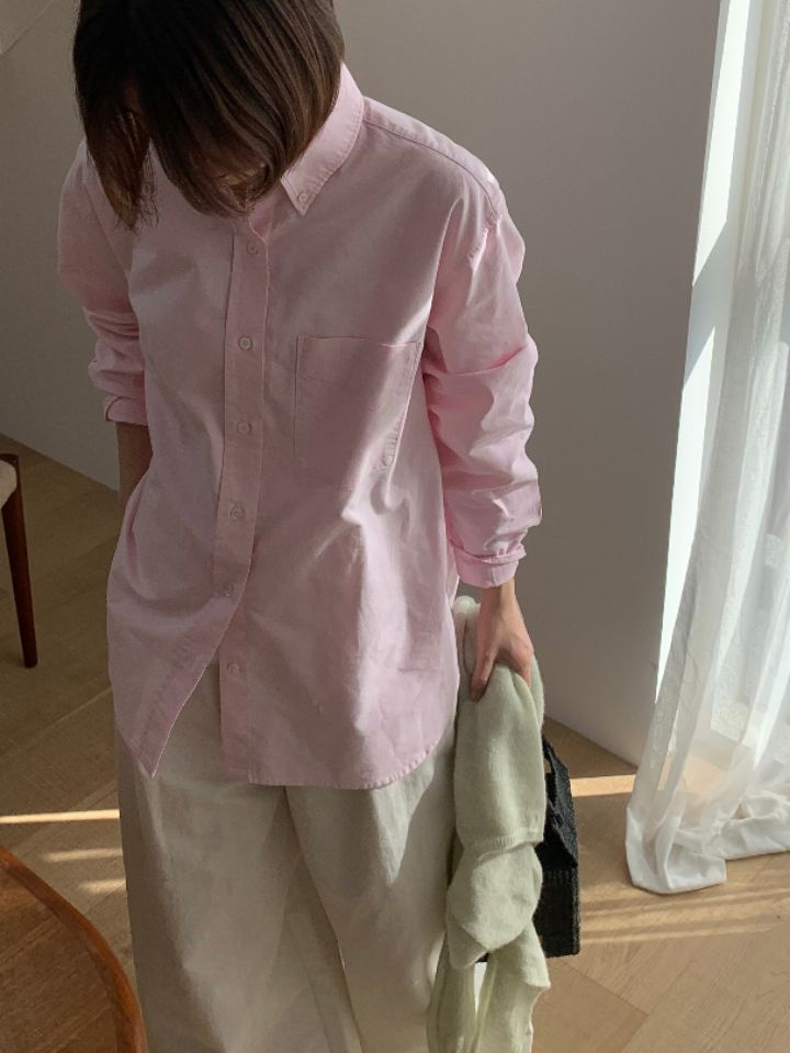 MARE韓國直郵女士新品時尚職業25春夏推薦人氣真品襯衫蕾絲衫MARE襯衫/蕾絲衫