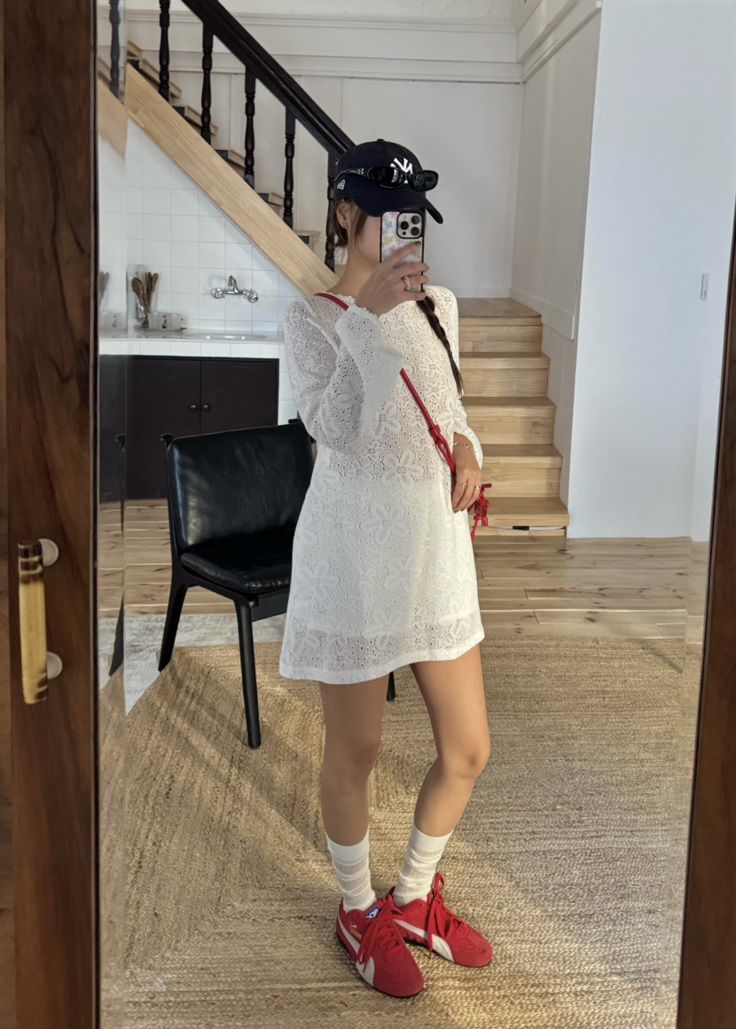 OUPPT韓國代購女士新款25春夏人氣熱賣職業休閑推薦真品連衣裙OUPPT連衣裙