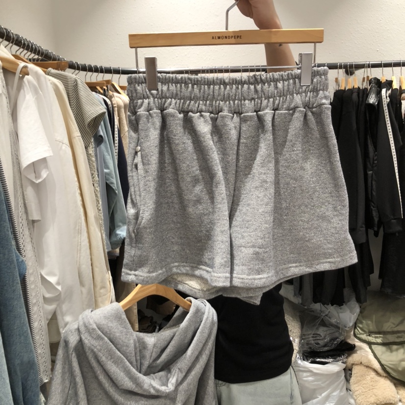 ALMOND PEPE東大門代購女裝新品25春夏時尚休閑真品人氣短褲ALMOND PEPE短褲圖色2