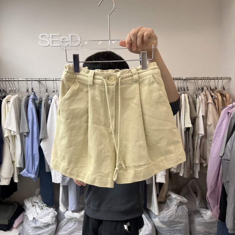 LEESEED-A東大門代購女裝新款推薦25春夏休閑熱賣時尚短褲SEeD/LEESEED短褲