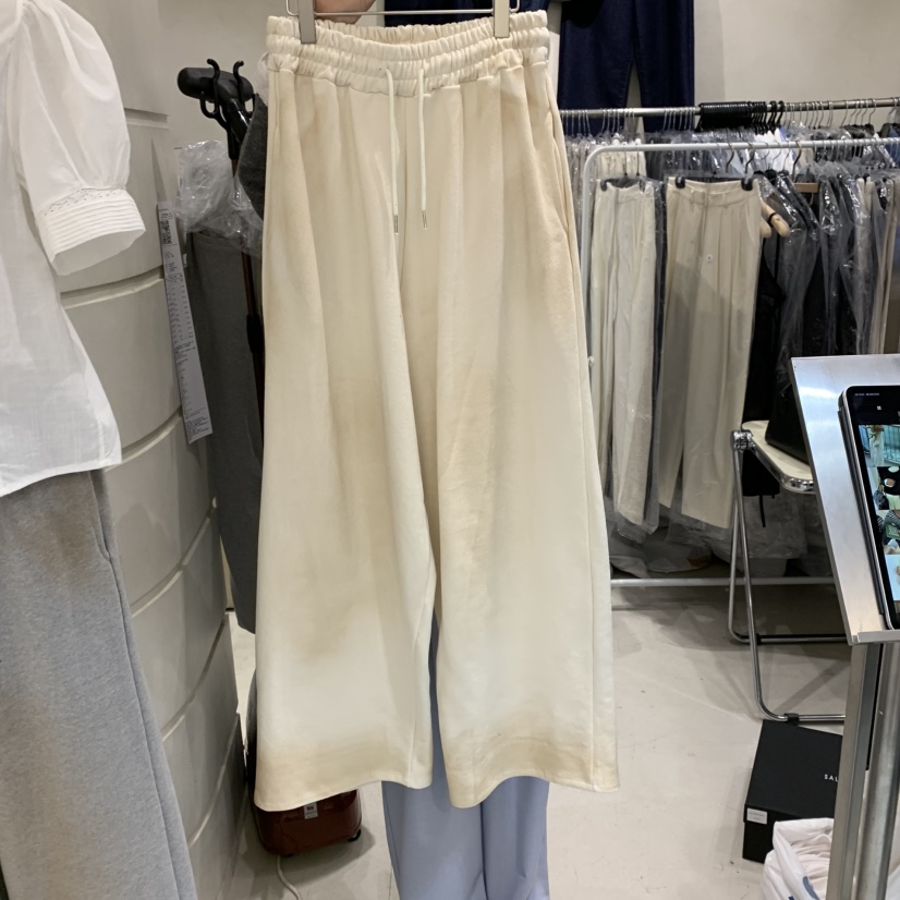 SALONDEMAG東大門直郵女裝新品熱賣職業25春夏時尚真品休閑褲SALONDEMAG休閑褲圖色2