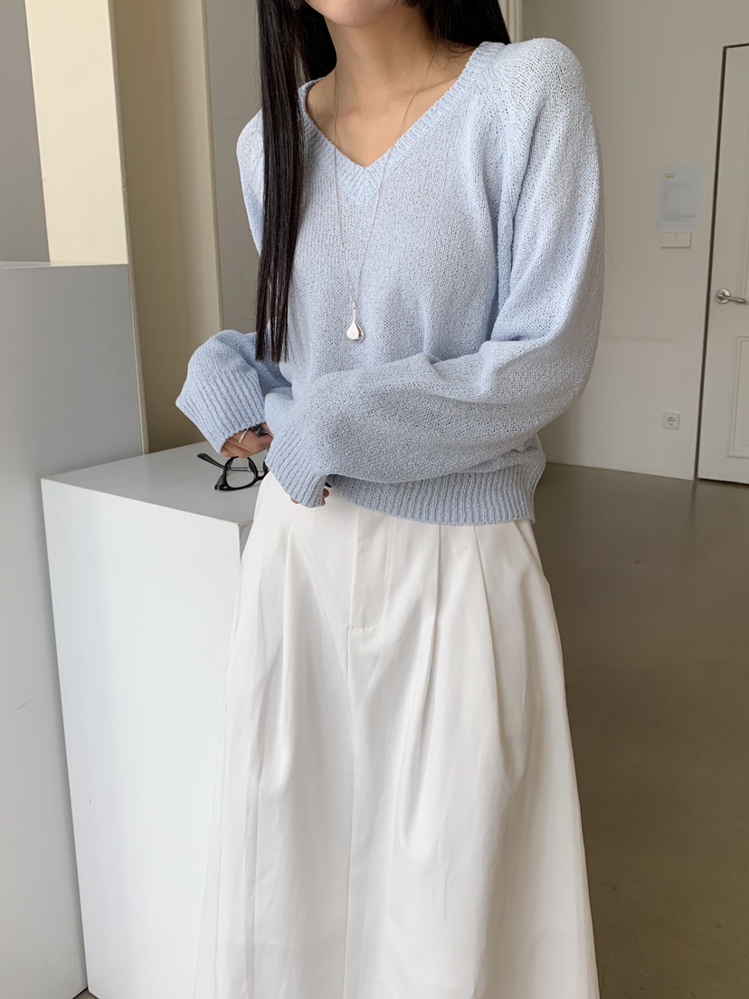 GOYOU東大門直郵女士新品推薦休閑真品職業25春夏時尚針織衫de goyou針織衫
