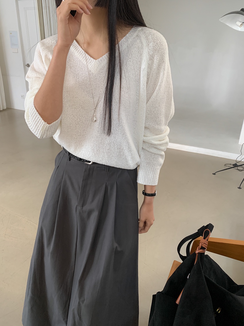 GOYOU東大門直郵女士新品推薦休閑真品職業25春夏時尚針織衫de goyou針織衫