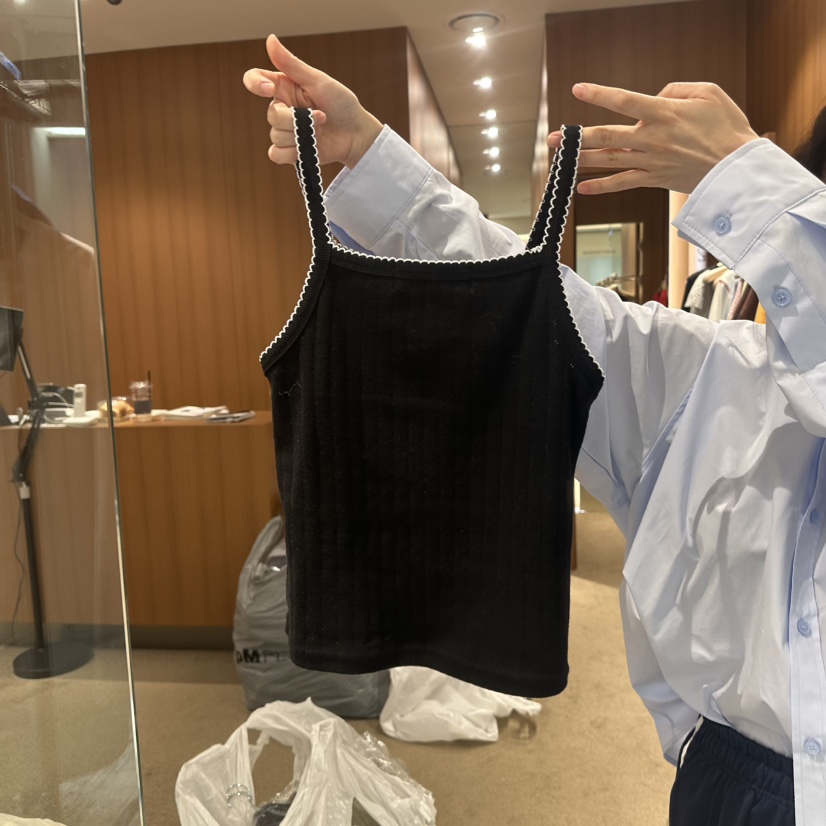 REPERTORY東大門代購女士新品人氣職業時尚推薦休閑吊帶背心REPERTORY吊帶/背心
