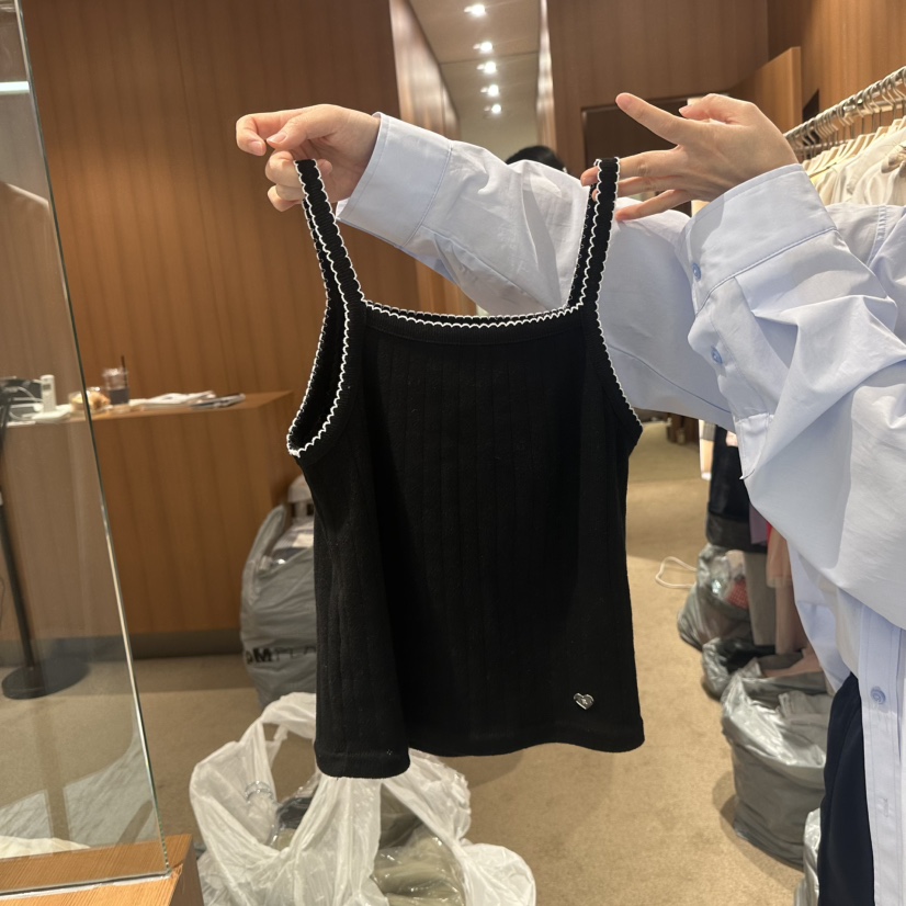 REPERTORY東大門代購女士新品人氣職業時尚推薦休閑吊帶背心REPERTORY吊帶/背心圖色2