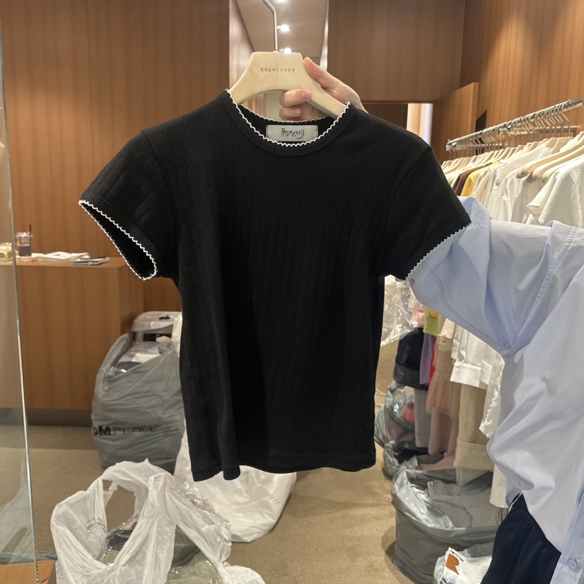 REPERTORY韓國直郵女士新款休閑推薦時尚熱賣職業真品人氣T恤REPERTORYT恤圖色2