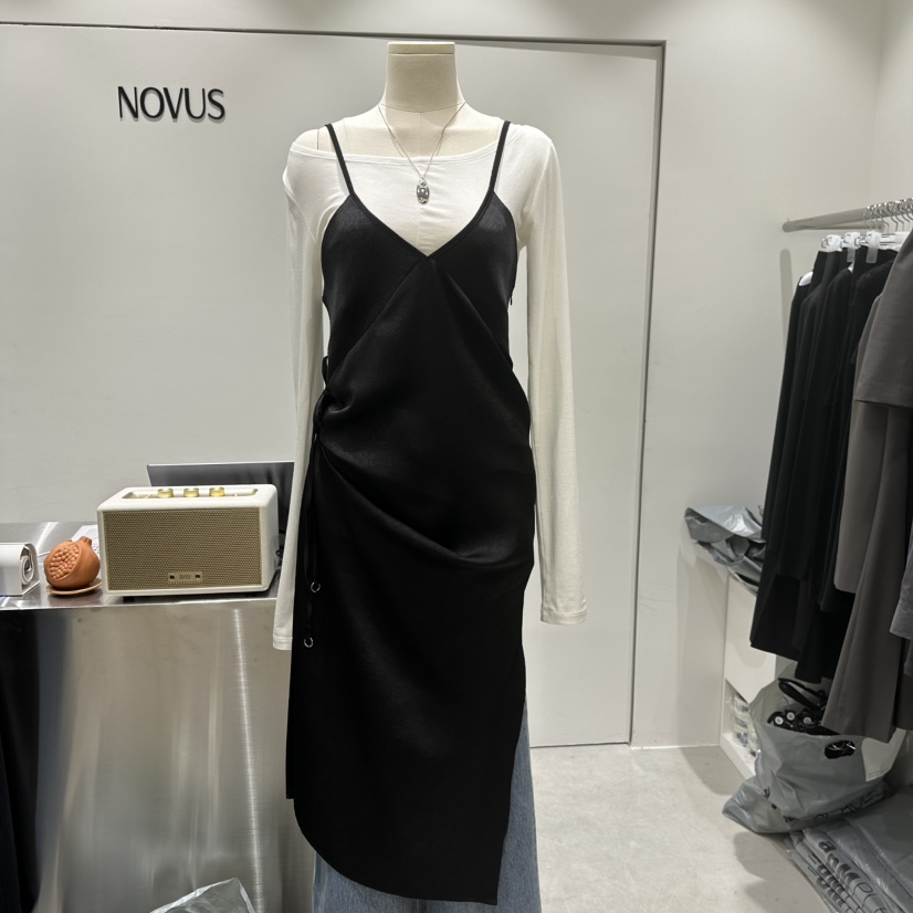 NOVUS韓國直郵女裝新品25春夏職業人氣時尚推薦熱賣真品連衣裙NOVUS連衣裙圖色3