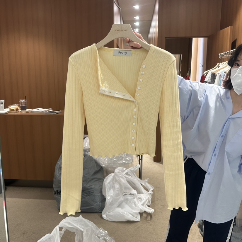 REPERTORY東大門代購女士新品人氣真品休閑時尚針織衫可愛的REPERTORY針織衫圖色1