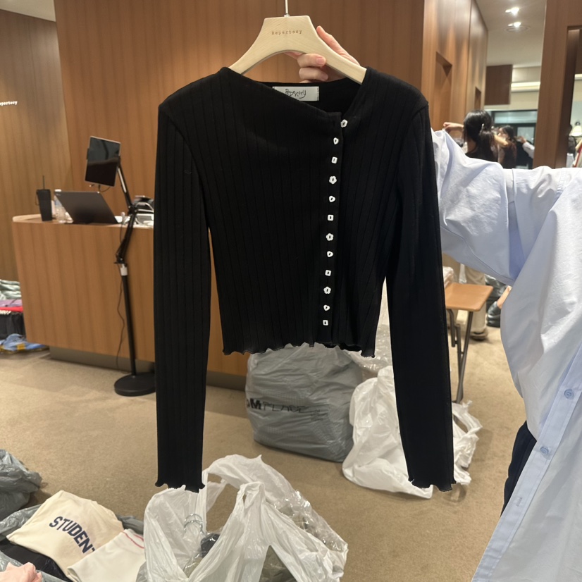 REPERTORY東大門代購女士新品人氣真品休閑時尚針織衫可愛的REPERTORY針織衫圖色3
