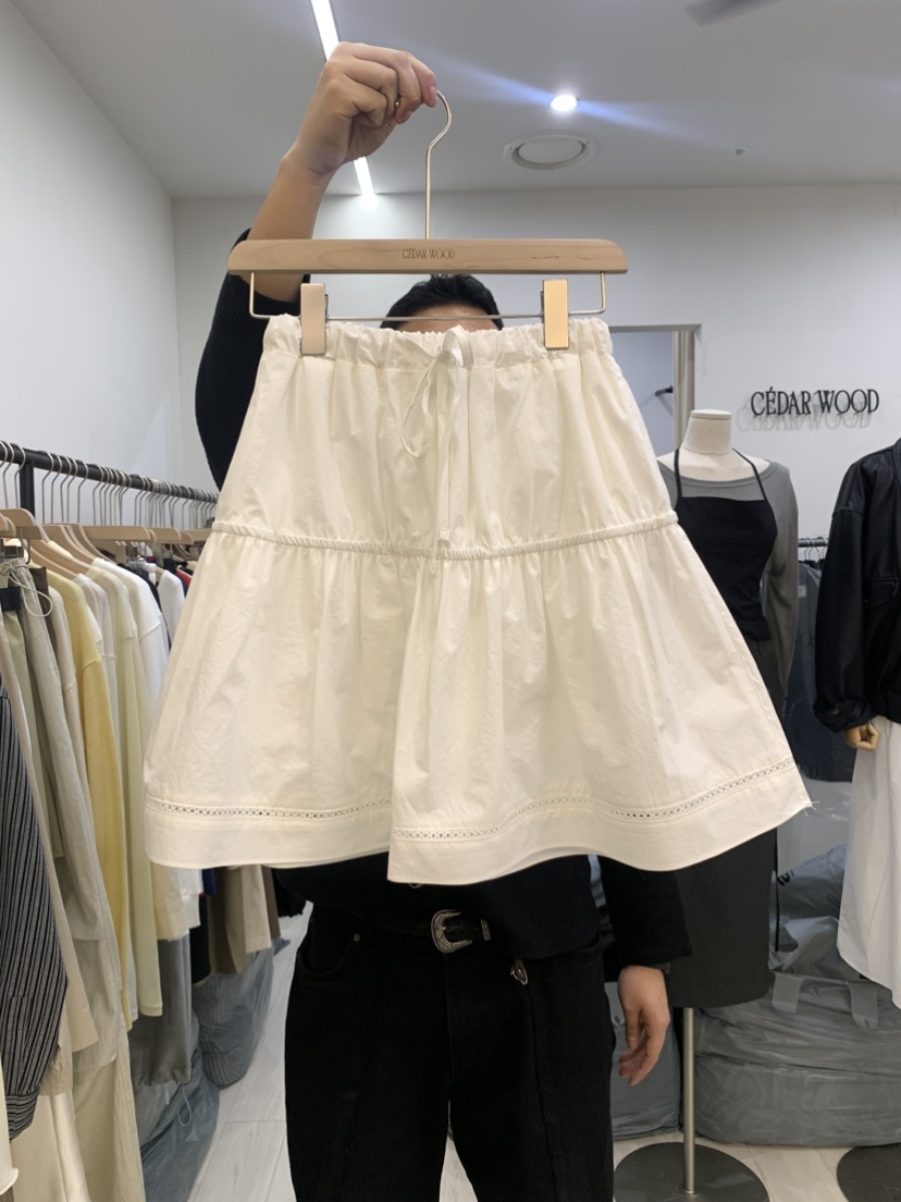 CEDARWOOD東大門代購女裝新款時尚職業休閑25春夏推薦真品短裙CEDARWOOD短裙