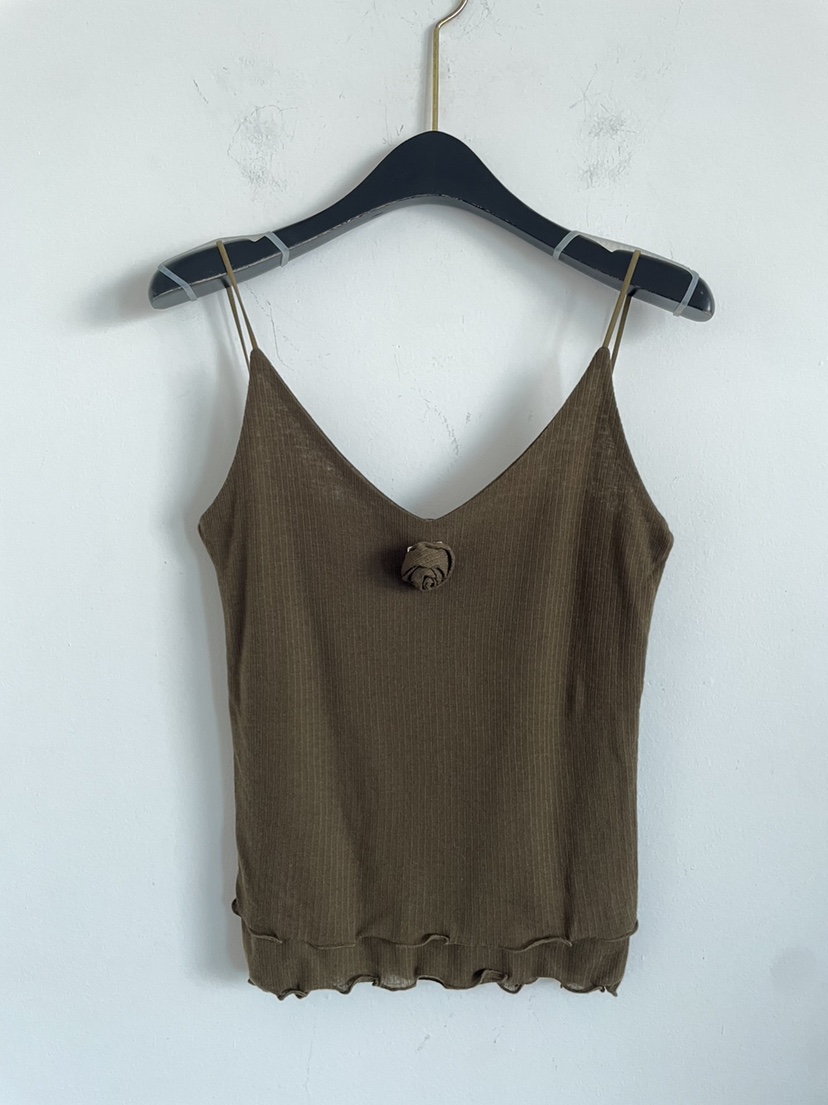 BETWEEN US東大門實拍女士新品真品25春夏推薦時尚吊帶背心JICJO:SEOUL吊帶/背心圖色4