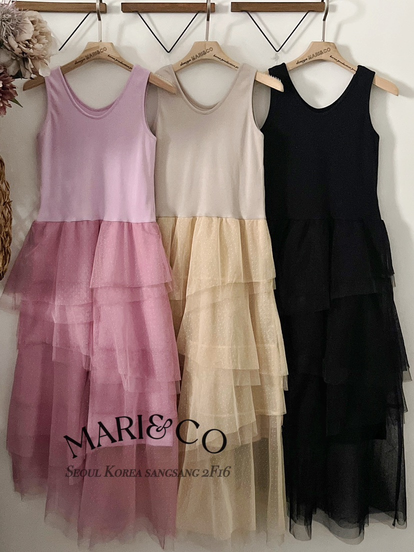 MARI CO東大門實拍女裝新品25春夏真品時尚熱賣推薦連衣裙MARI CO連衣裙