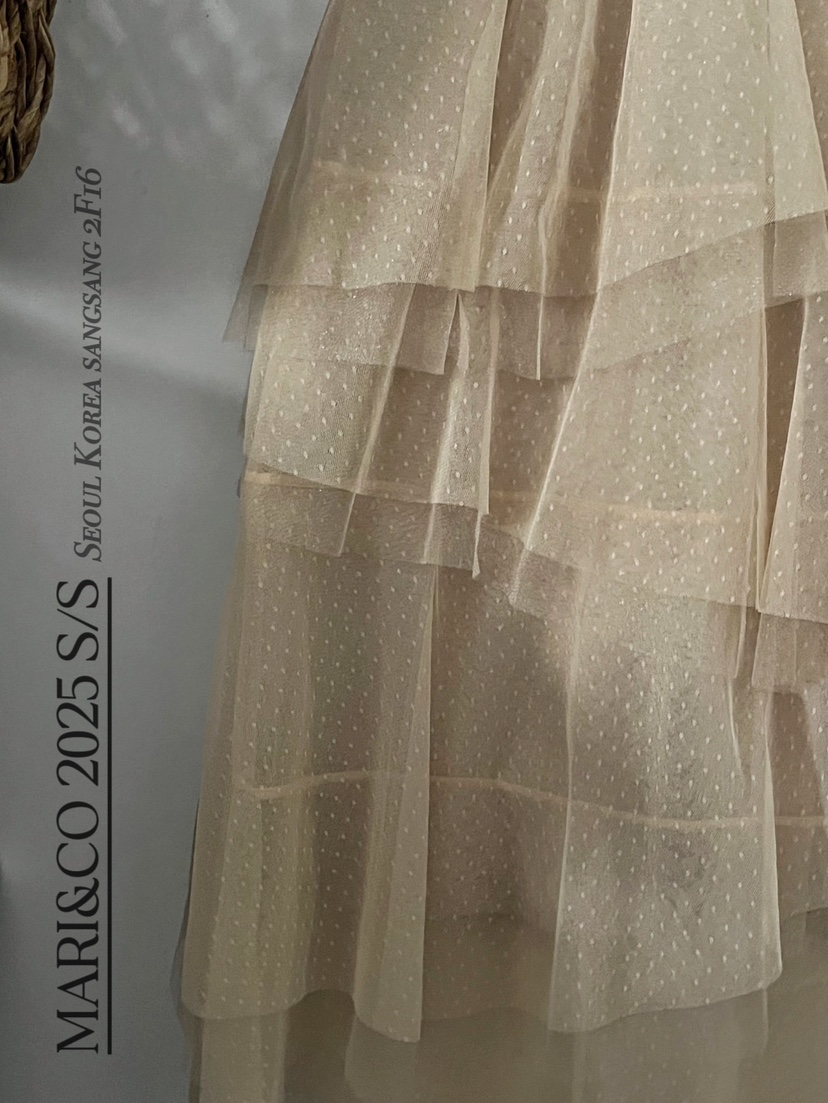 MARI CO東大門實拍女裝新品25春夏真品時尚熱賣推薦連衣裙MARI CO連衣裙