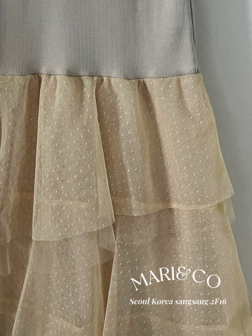 MARI CO東大門實拍女裝新品25春夏真品時尚熱賣推薦連衣裙MARI CO連衣裙