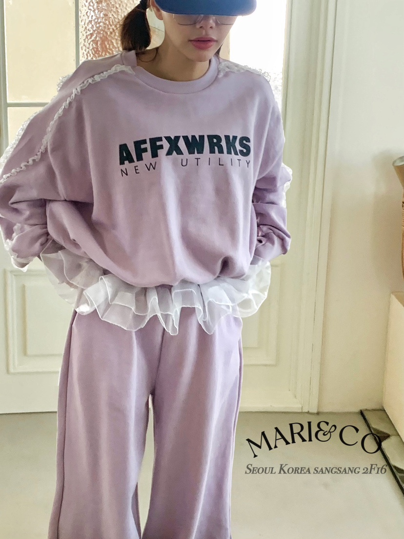 MARI CO韓國直郵女裝新品熱賣時尚推薦真品職業休閑休閑褲MARI CO休閑褲