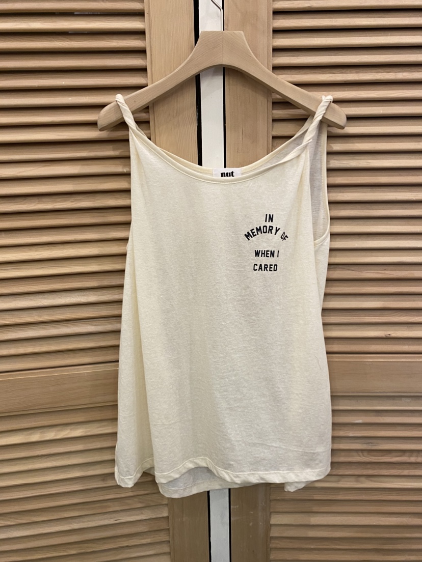 NUT東大門代購女士新品人氣熱賣職業時尚推薦休閑25春夏吊帶背心NUT吊帶/背心
