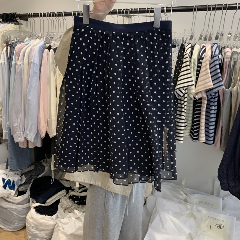 RIVEROOM東大門實拍女裝新款真品人氣職業休閑半身裙中短裙RIVEROOM半身裙/中短裙圖色2