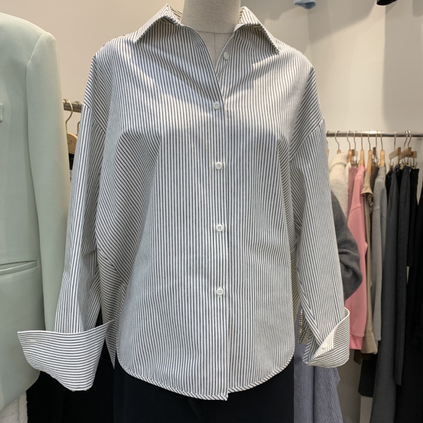 DUPLO東大門代購女士新品推薦25春夏休閑時尚人氣襯衫蕾絲衫DUPLO襯衫/蕾絲衫