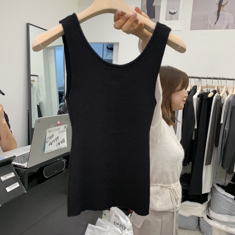 RECOVER-OT韓國直郵女士新品真品推薦職業休閑熱賣吊帶背心RECOVER/MOMENT吊帶/背心