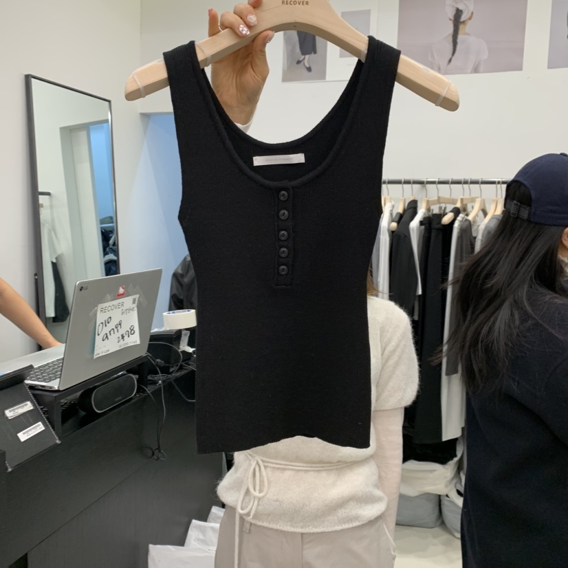 RECOVER-OT韓國直郵女士新品真品推薦職業休閑熱賣吊帶背心RECOVER/MOMENT吊帶/背心圖色3