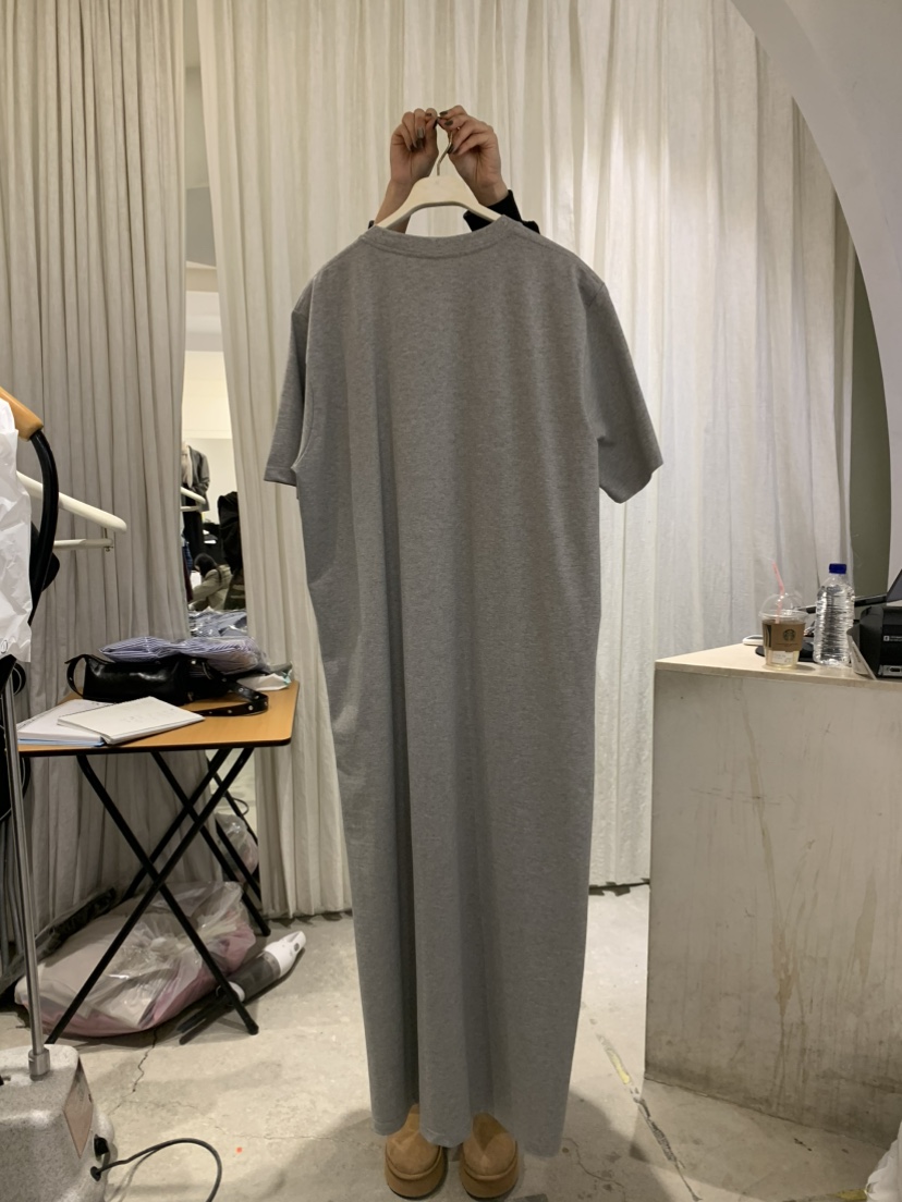 PAPERMOON東大門實拍女裝新款人氣25春夏真品職業推薦連衣裙paper moon連衣裙