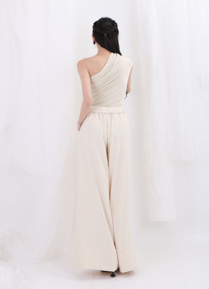 CHARLES THE SECOND韓國㊣直郵東大門代購女裝新品25春夏吊帶背心褶皺CHARLES THE SECOND/CHEAP-CHIC吊帶/背心