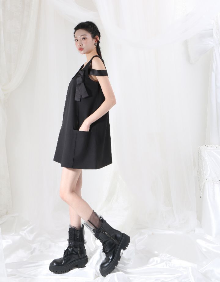 CHARLES THE SECOND直郵韓國代購㊣女裝新款時尚推薦連衣裙CHARLES THE SECOND/CHEAP-CHIC連衣裙