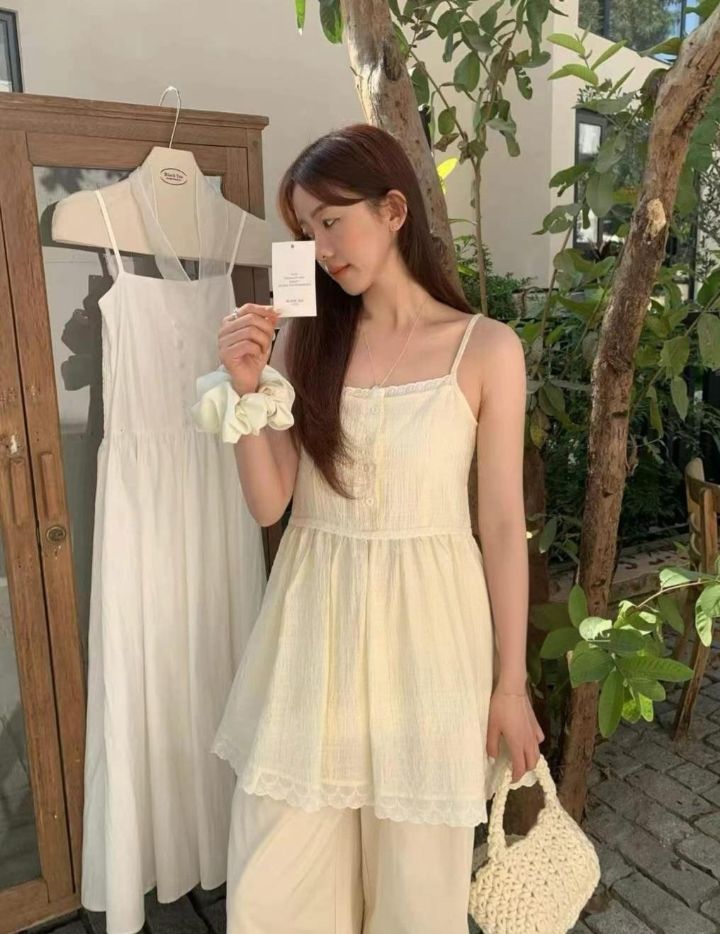BELLINO293韓國直郵㊣東大門實拍女裝新品時尚休閑推薦連衣裙BOBBIE DOLL連衣裙
