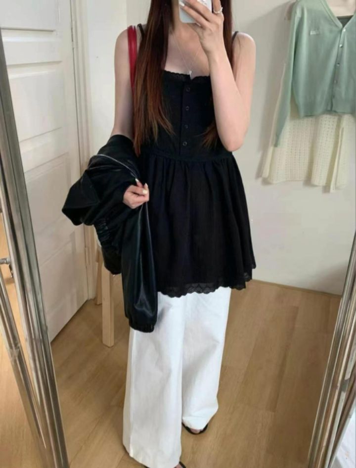 BELLINO293韓國直郵㊣東大門實拍女裝新品時尚休閑推薦連衣裙BOBBIE DOLL連衣裙