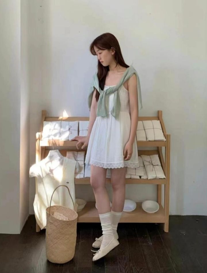 BELLINO293韓國直郵㊣東大門實拍女裝新品時尚休閑推薦連衣裙BOBBIE DOLL連衣裙