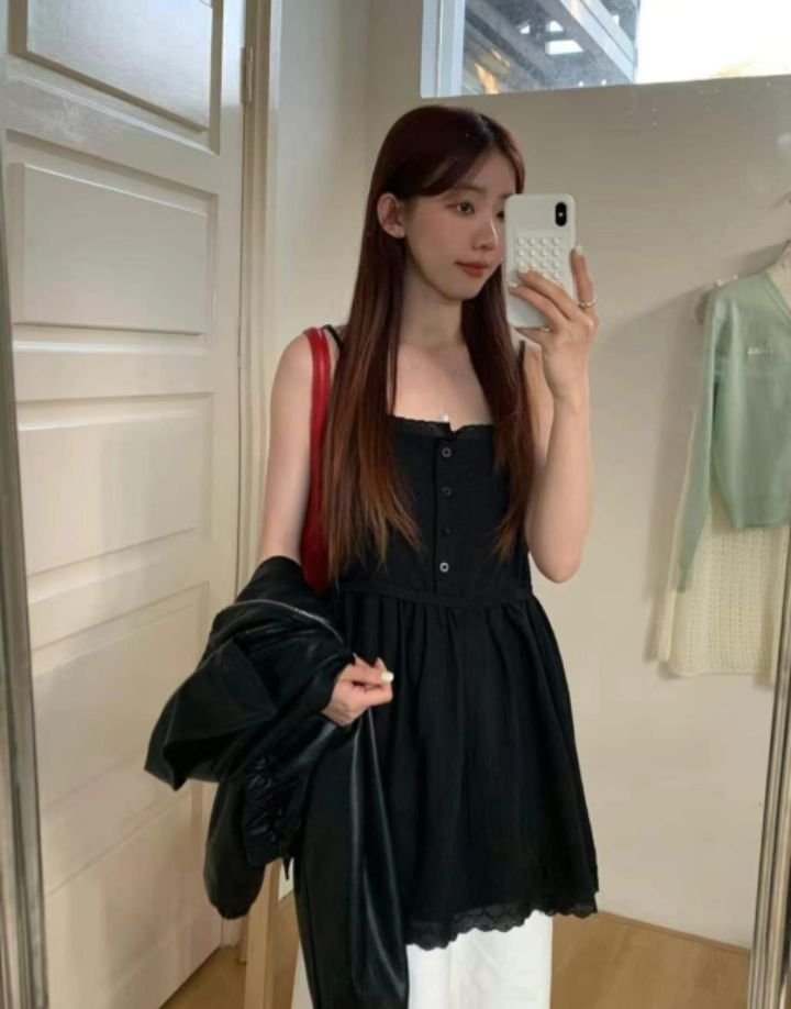 BELLINO293韓國直郵㊣東大門實拍女裝新品時尚休閑推薦連衣裙BOBBIE DOLL連衣裙圖色3