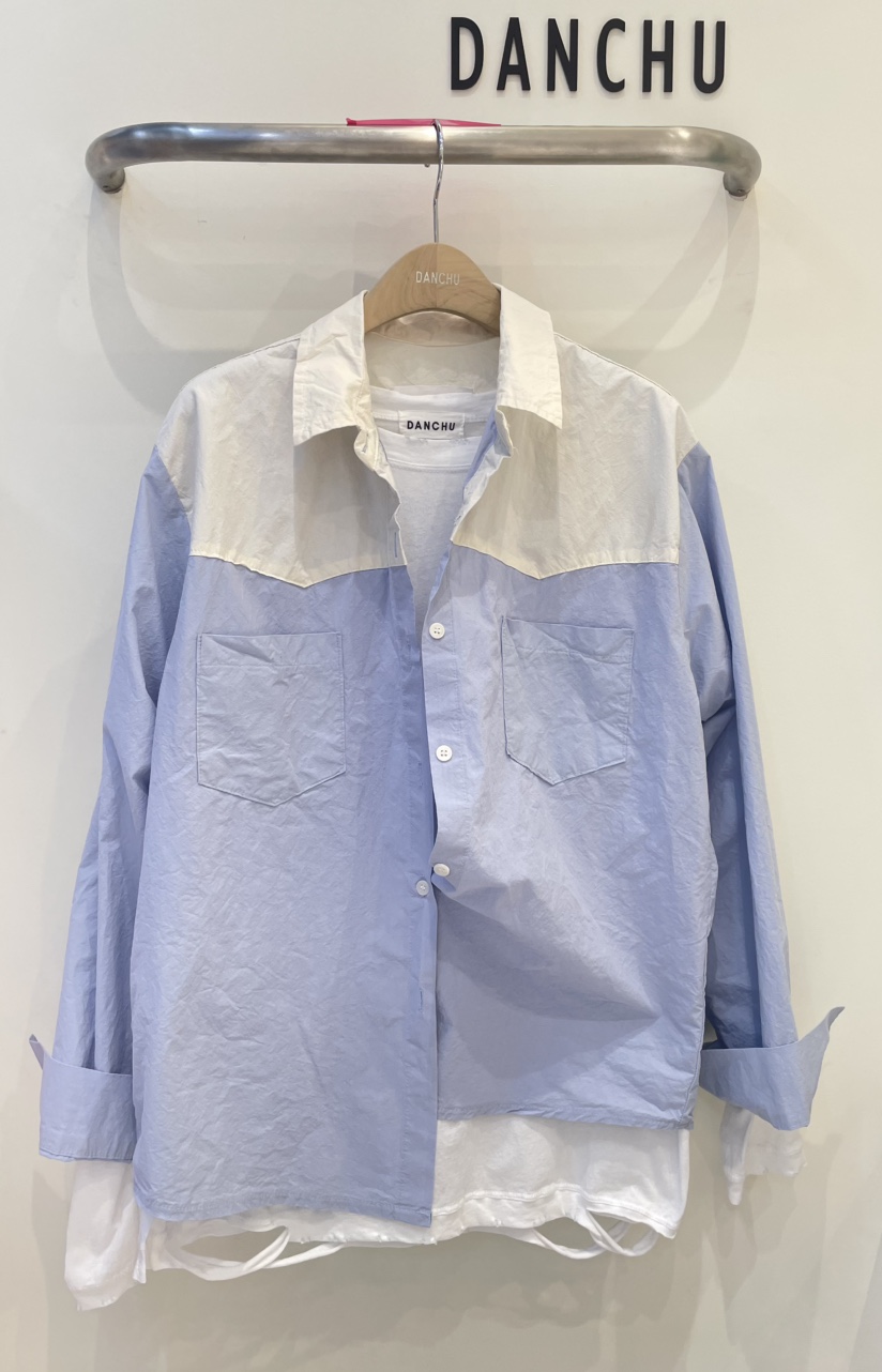DANCHU韓國㊣直郵東大門代購女裝新品25春夏人氣襯衫蕾絲衫DANCHU襯衫/蕾絲衫