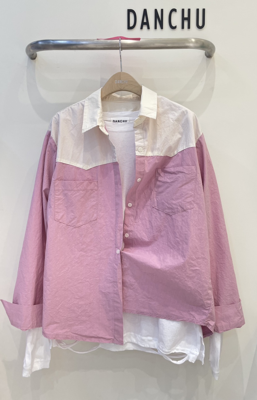 DANCHU韓國㊣直郵東大門代購女裝新品25春夏人氣襯衫蕾絲衫DANCHU襯衫/蕾絲衫圖色2