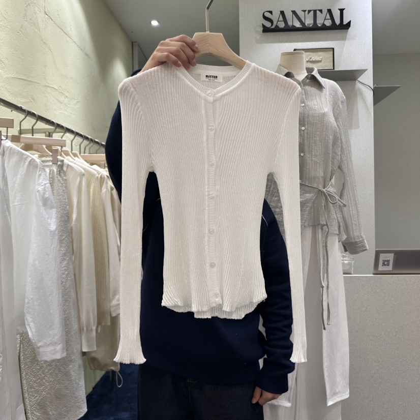 SANTAL韓國㊣直郵東大門代購女裝新品推薦時尚25春夏針織衫SANTAL針織衫圖色3