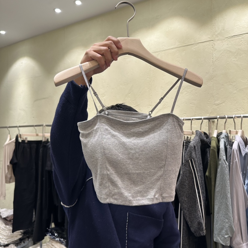 SANTAL韓國直郵㊣東大門實拍女裝新品25春夏推薦時尚吊帶背心SANTAL吊帶/背心圖色2