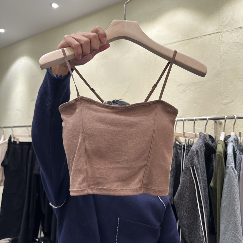SANTAL韓國直郵㊣東大門實拍女裝新品25春夏推薦時尚吊帶背心SANTAL吊帶/背心圖色3