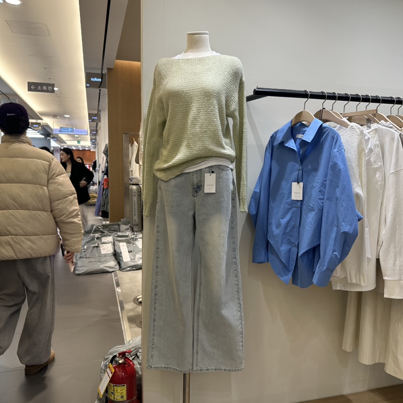 WINSOME直郵韓國代購㊣女裝新品時尚休閑職業推薦人氣針織衫WINSOME針織衫