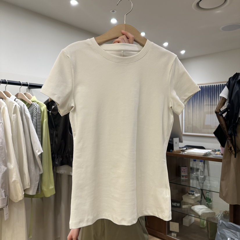 WINSOME直郵韓國代購㊣女裝新款職業人氣25春夏熱賣時尚T恤WINSOMET恤圖色2