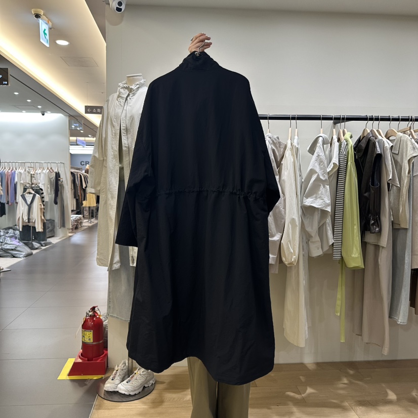 WINSOME韓國㊣直郵東大門代購女裝新品時尚熱賣人氣長款風衣WINSOME長款風衣