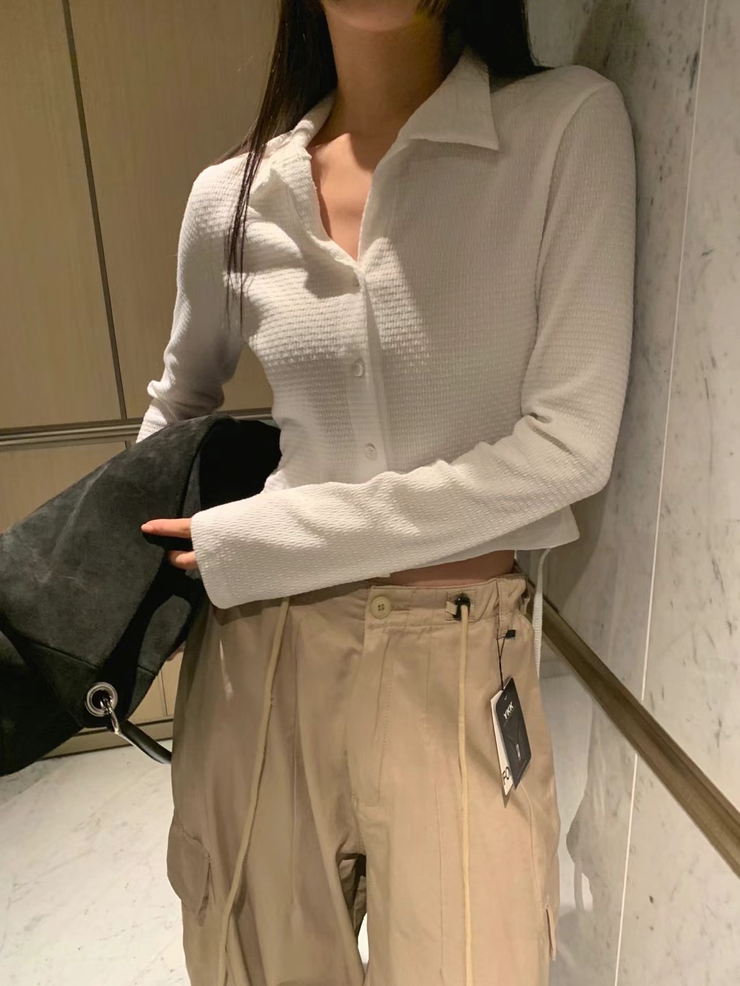 FORMAL直郵韓國代購㊣女裝新款休閑熱賣職業25春夏時尚長袖T恤FORMAL長袖T恤