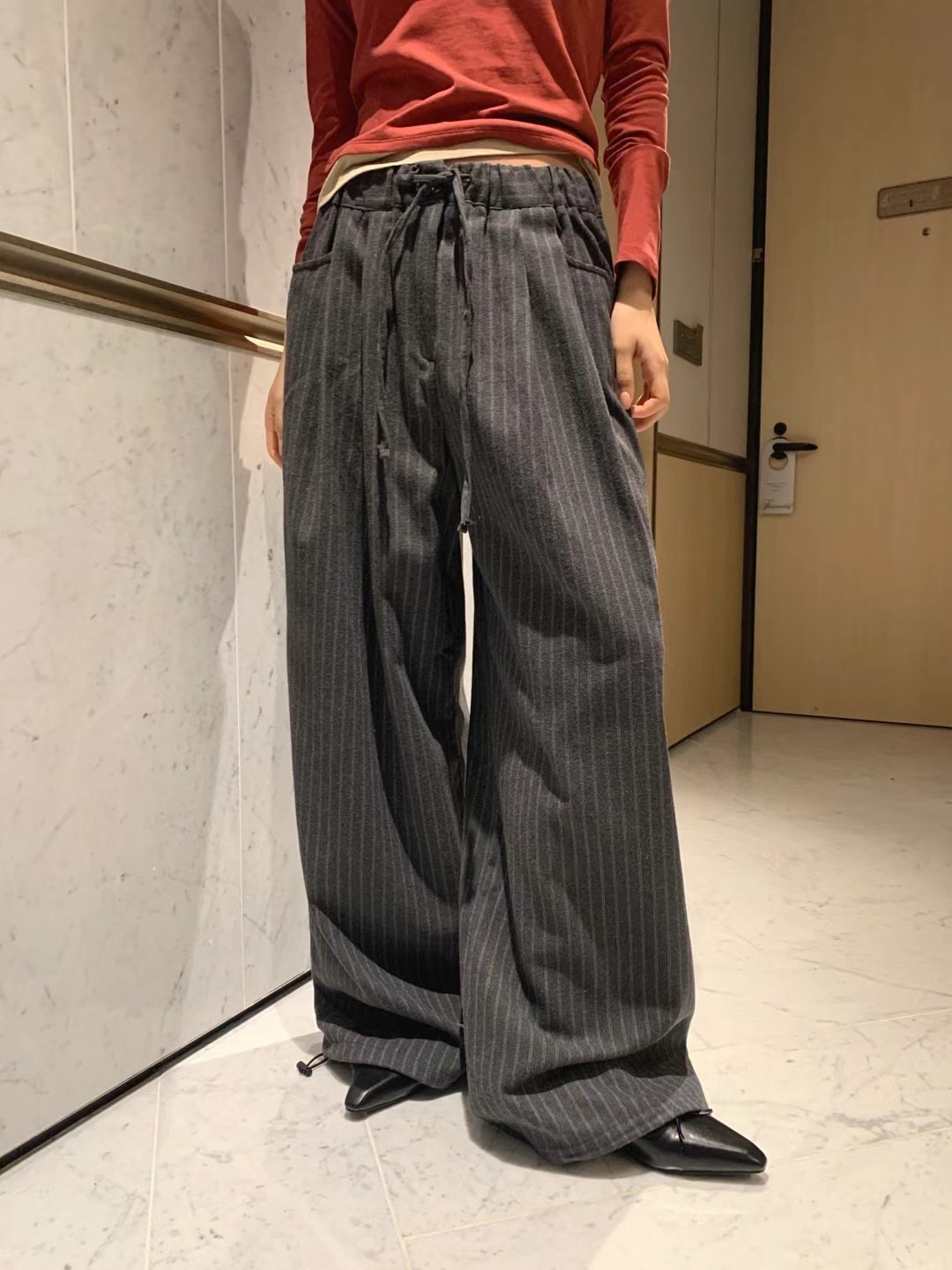 FORMAL韓國㊣直郵東大門代購女裝新品職業25春夏推薦休閑褲FORMAL休閑褲圖色2