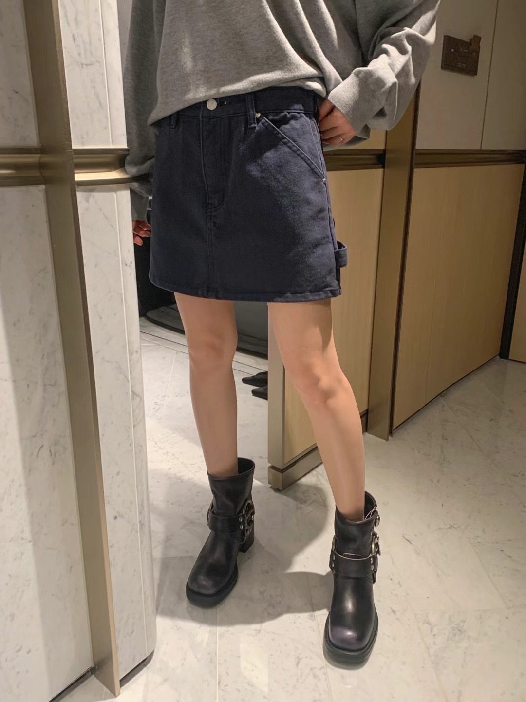 FORMAL直郵韓國代購㊣女裝新款休閑熱賣推薦時尚職業人氣短裙FORMAL短裙